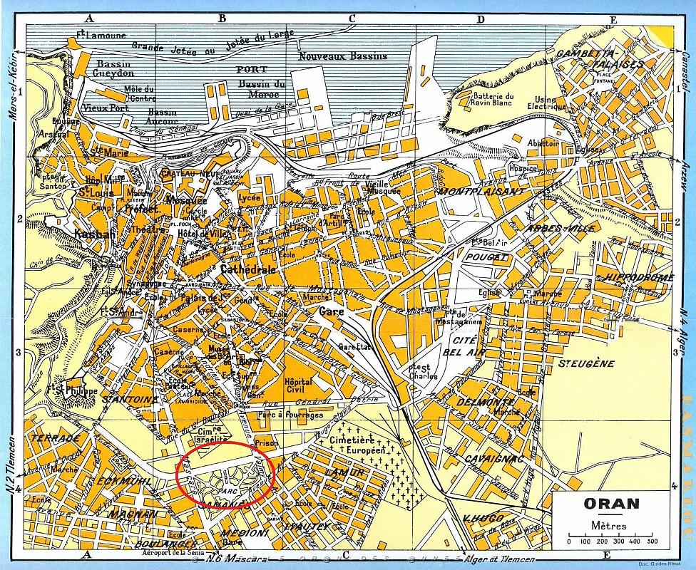 ASI- 15c- Plan d' Oran 1950.JPG
